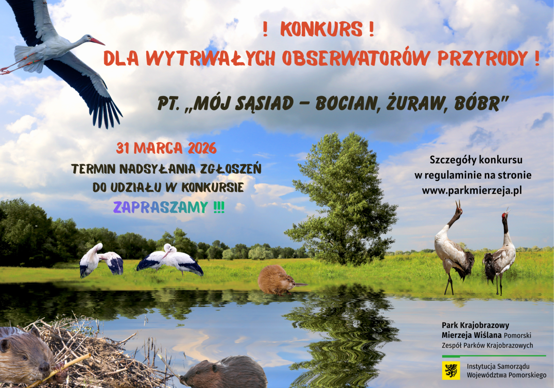 Grafika Uwaga konkurs dla wytrwałych obserwatorów przyrody