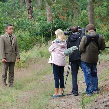 Grafika TVP w Parku Krajobrazowym „Mierzeja Wiślana”