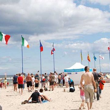 Grafika Park Krajobrazowy „Mierzeja Wiślana” na Mistrzostwach Świata