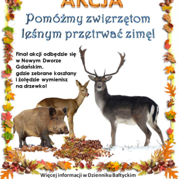 Grafika Pomóżmy zwierzętom przetrwać zimę!