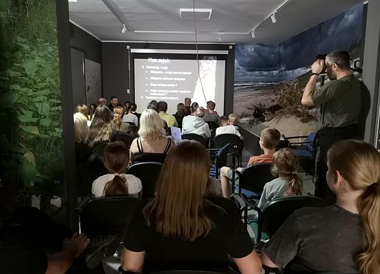 Grafika II Noc nietoperzy na Mierzei Wiślanej