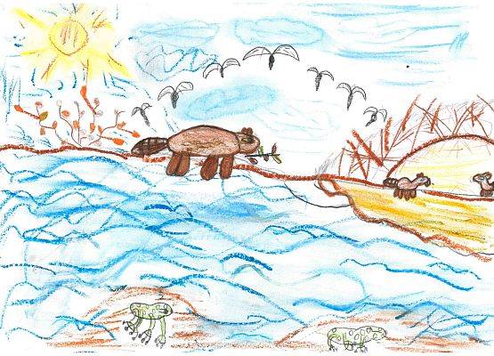 Grafika Wyniki konkursu plastycznego – Jak zwierzęta przygotowują się do zimy?