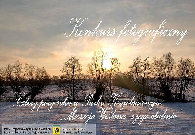 Konkurs fotograficzny pn. Cztery Pory Roku w PKMW i jego otulinie grafika